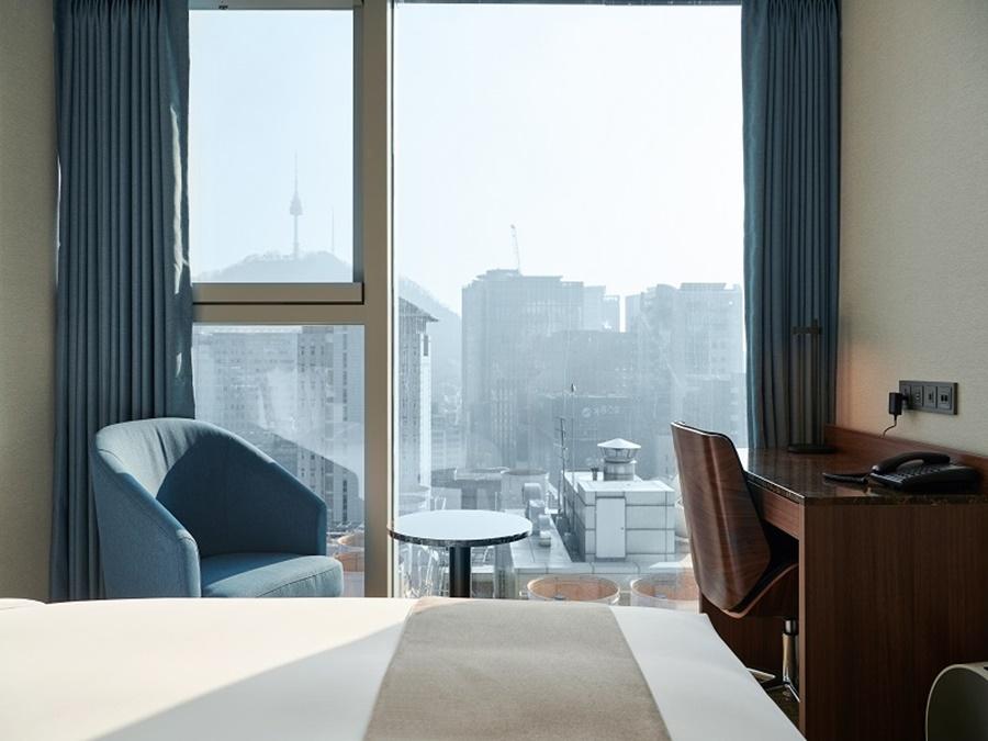 Stanford Hotel Myeongdong Seoul Exterior foto