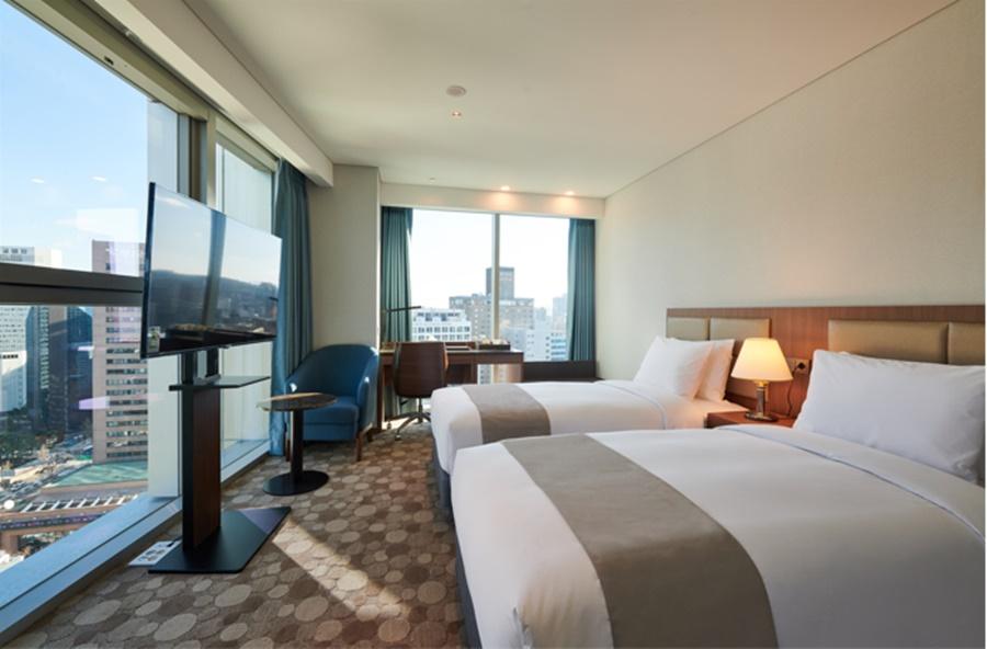 Stanford Hotel Myeongdong Seoul Exterior foto